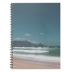 Cape Town Table Mountain Ocean Notebook