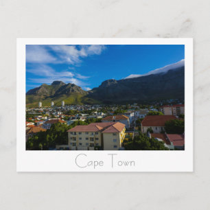 Cape Town Table Mountain South Africa Postcard