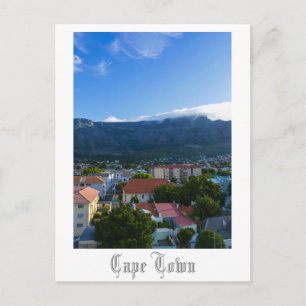 Cape Town Table Mountain South Africa Postcard