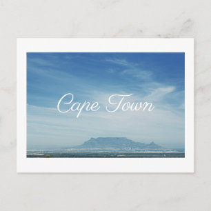 Cape Town Table Mountain ZA South Africa Postcard