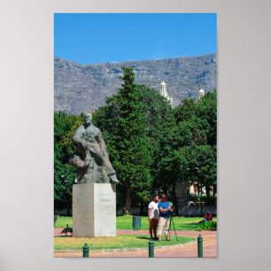 Cape Town Table Mountain ZA South Africa Poster