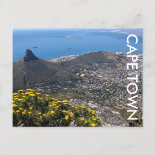 cape town view postcard