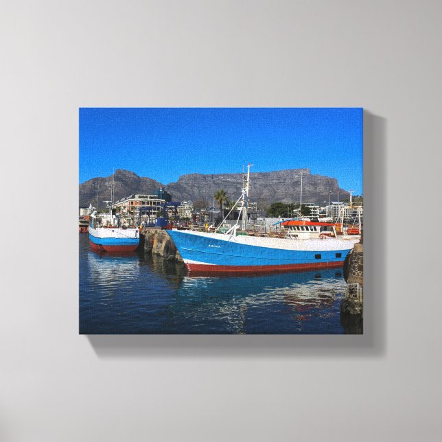 Cape Town Waterfront South Africa SA Architecture Canvas Print (Front)