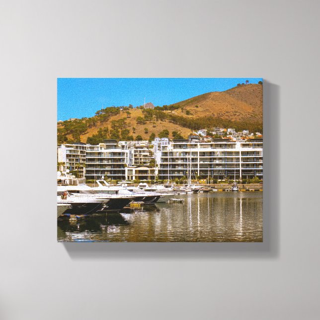 Cape Town Waterfront South Africa SA Architecture Canvas Print (Front)