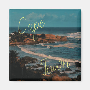 Cape Town ZA Afrique du Sud Océan Panorama Magnet
