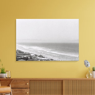 Cape Town ZA Ocean Kodak Film Cityscape Canvas Print