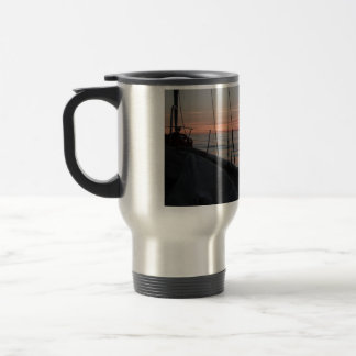 Cape Trafalgar messing about on boats mug