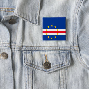 Cape Verde 2 Inch Square Button