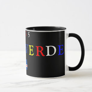 CAPE VERDE*- Black Mug
