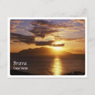 Cape Verde - Brava - Postcard