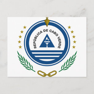 Cape Verde Coat of Arms Postcard