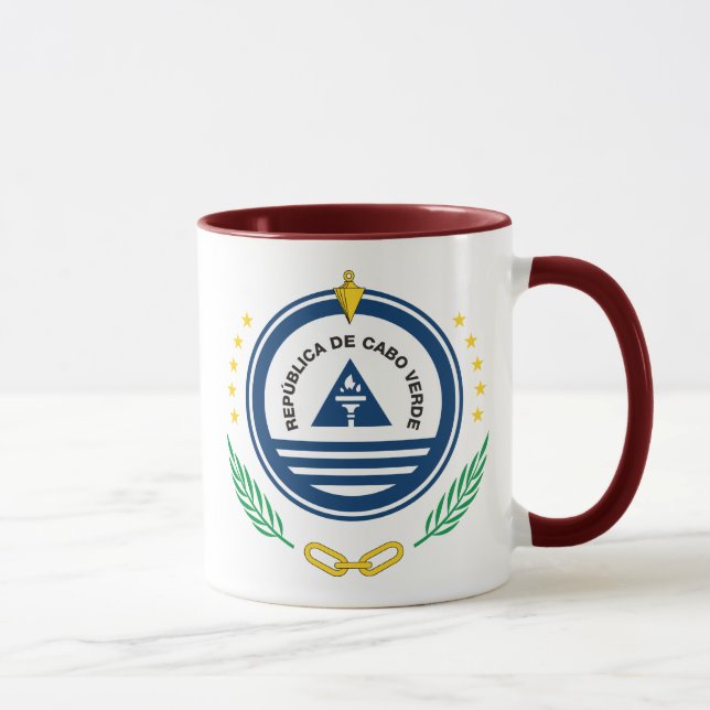 cape verde emblem mug (Right)