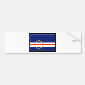 Cape Verde Flag Bumper Sticker