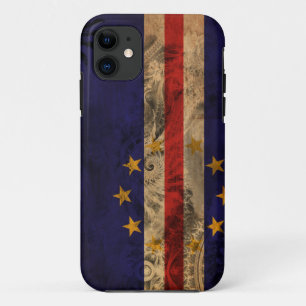 Cape Verde Flag iPhone 11 Case