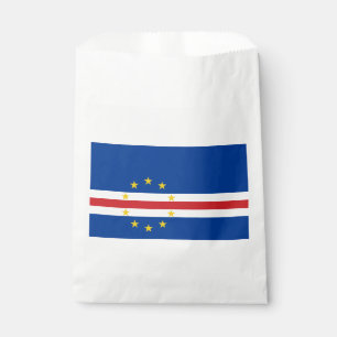 Cape Verde Flag Favour Bag