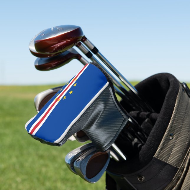 Cape Verde flag Golf Head Cover (In Situ)