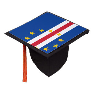 Cape Verde Flag Graduation Cap Topper