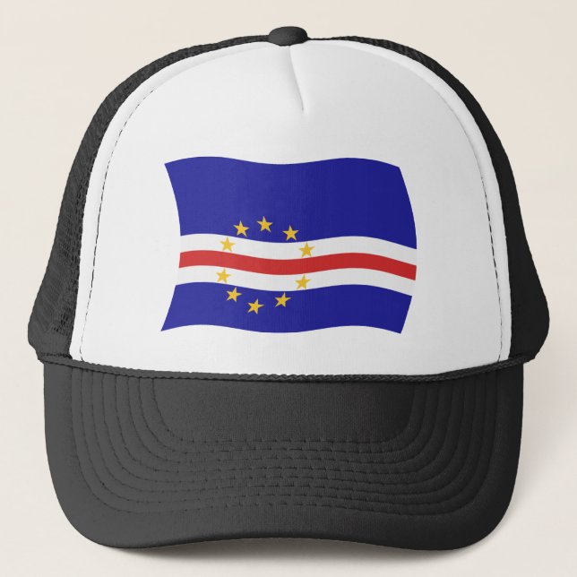 Cape Verde Flag Hat (Front)