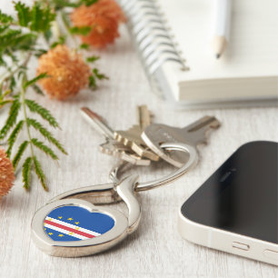 Cape Verde flag Keychain