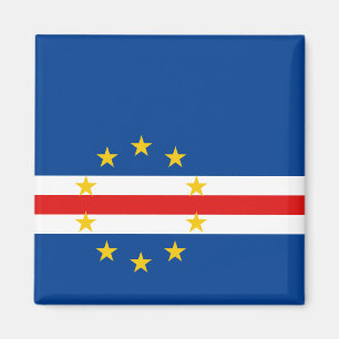 Cape Verde Flag Magnet