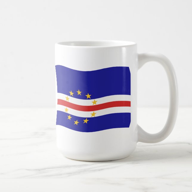 Cape Verde Flag Mug (Right)