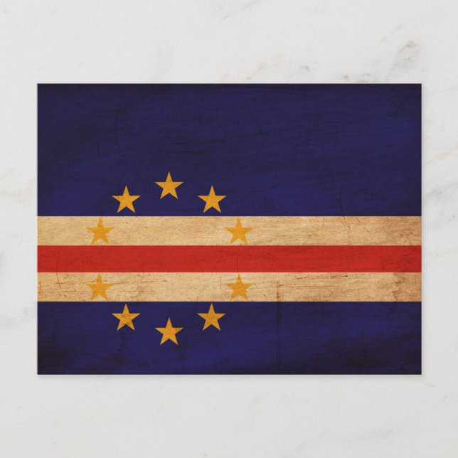 Cape Verde Flag Postcard (Front)
