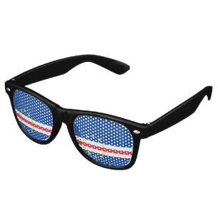Cape Verde flag Retro Sunglasses