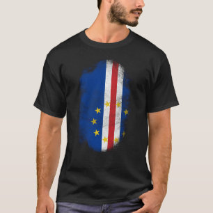 Cape Verde Flag Souvenir - Distressed Cabo T-Shirt