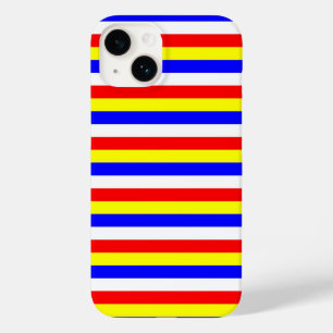 Cape Verde flag stripes country pattern symbol Case-Mate iPhone 14 Case