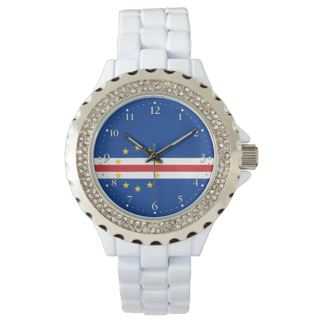 Cape Verde Flag Watch (Front)