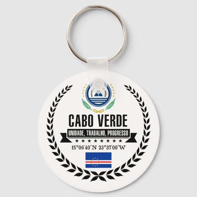 Cape Verde Keychain (Front)