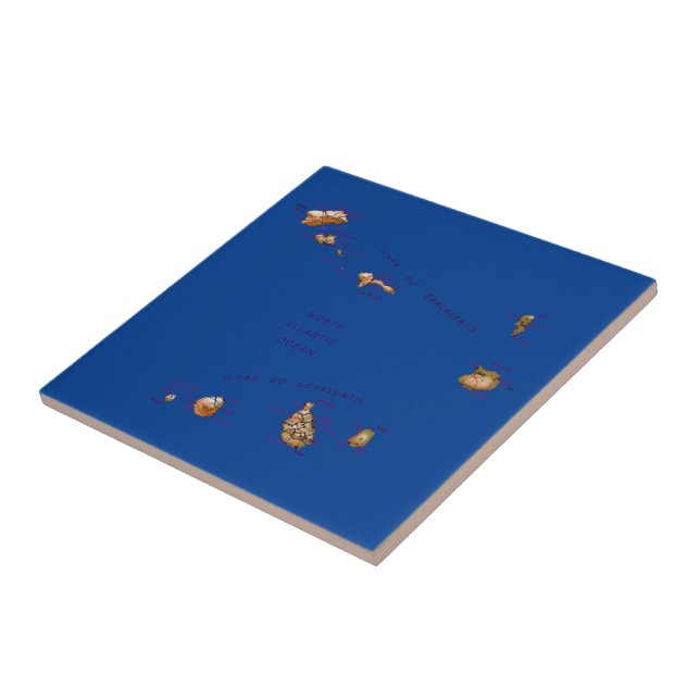 Cape Verde Map Tile (Side)