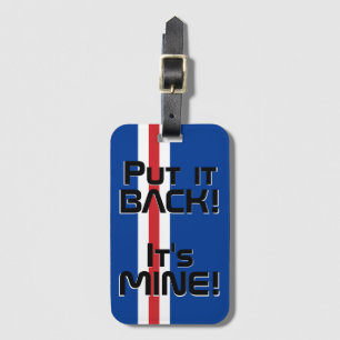 Cape Verde National Flag Funny Patriotic Luggage Tag
