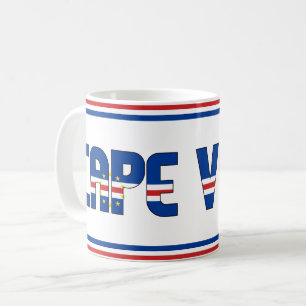 Cape Verde National Flag Patriotic Coffee Mug
