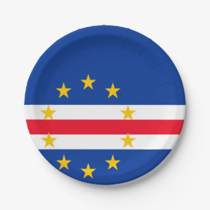 Cape Verde Paper Plate