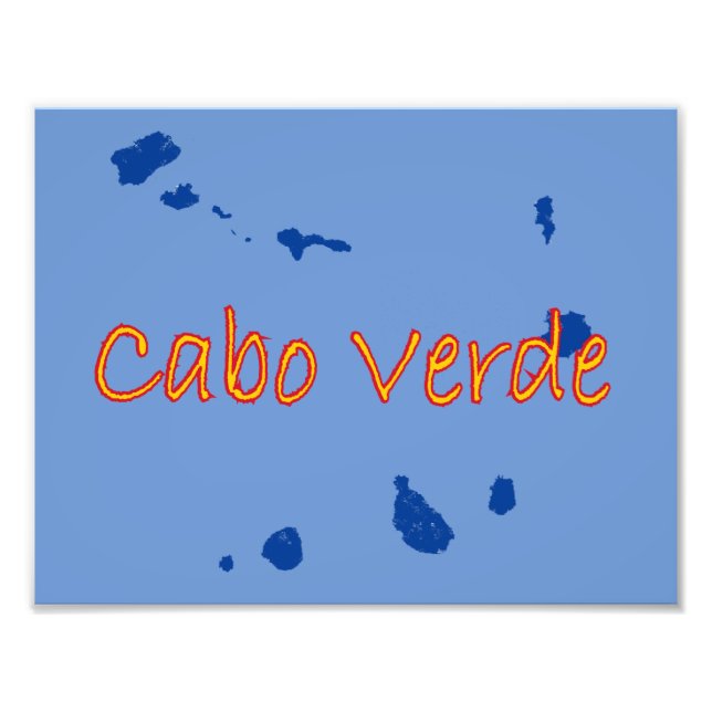 Cape Verde Photo Print (Front)