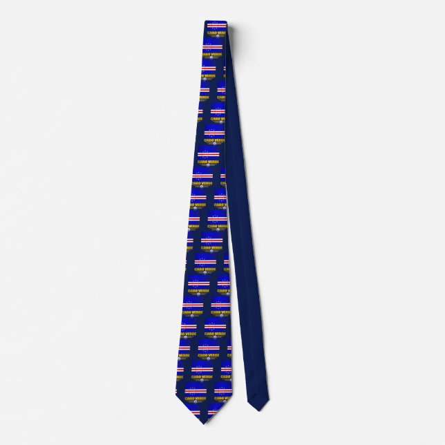 Cape Verde Pride Tie (Front)