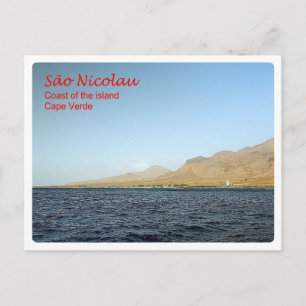 Cape Verde - Sao Nicolau - Coast of The Island - Postcard