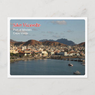 Cape Verde - Sao Vicente - Port of Mindelo - Postcard