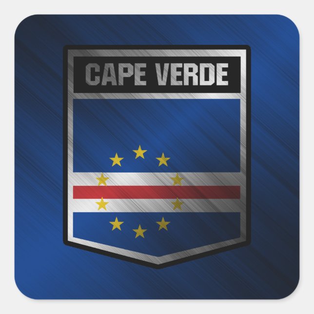 Cape Verde Square Sticker (Front)
