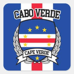 Cape Verde Square Sticker