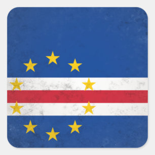 Cape Verde Square Sticker