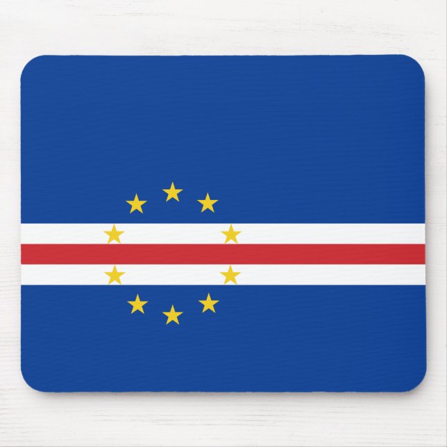 Cape Verdean Flag (Cape Verde) Mouse Pad (Front)