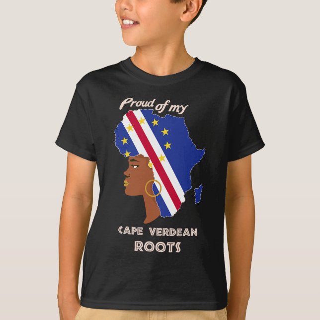 Cape Verdean Roots Black History Month Women's  T-Shirt (Front)
