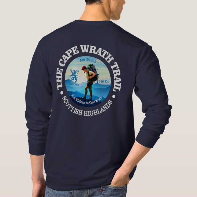 Cape Wrath Trail (C) T-Shirt (Back)