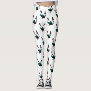 Capercaillie bird Art  Leggings