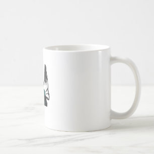 Capercaillie oiseau Art classique Mug blanc