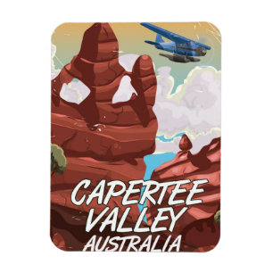 Capertee Valley Australia travel poster Magnet