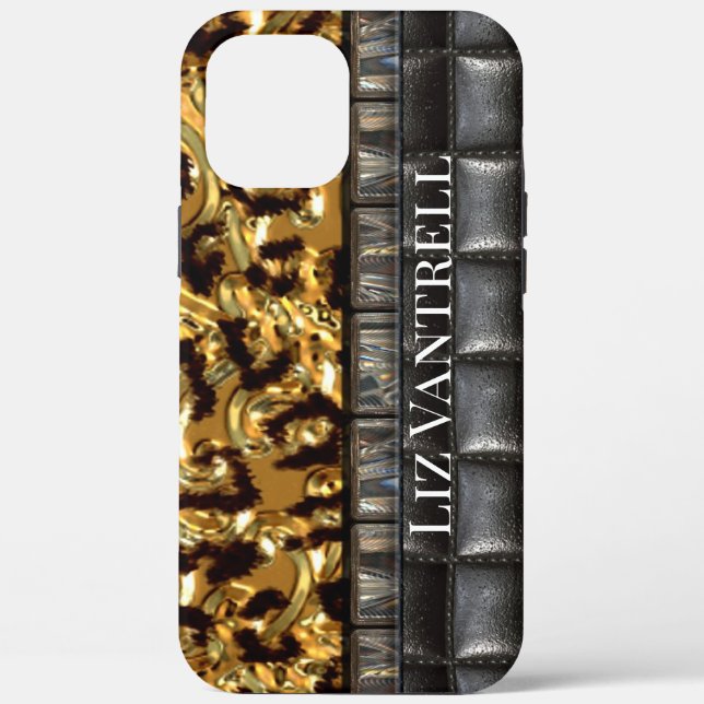 Capetown  Pretty Animal Monogram VII Case-Mate iPh Case-Mate iPhone Case (Back)