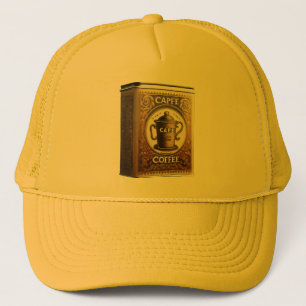 Capfe Coffee Co. Old Fashioned Coffee Tin Trucker Hat